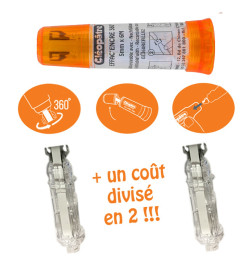 LOT DE 2 RECHARGES CORRECTEUR CLEOPATRE 5mm x 6m