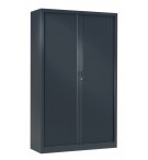 Armoire à rideaux H. 198 x L. 100 x P. 43 cm - Vue 1