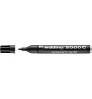 MARQUEUR PERMANENT EDDING 2000C POINTE OGIVE - NOIR