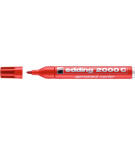 MARQUEUR PERMANENT EDDING 2000C POINTE OGIVE - ROUGE