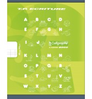 CAHIER TP 17X22cm - 32P DL4mm VERTI+UNI