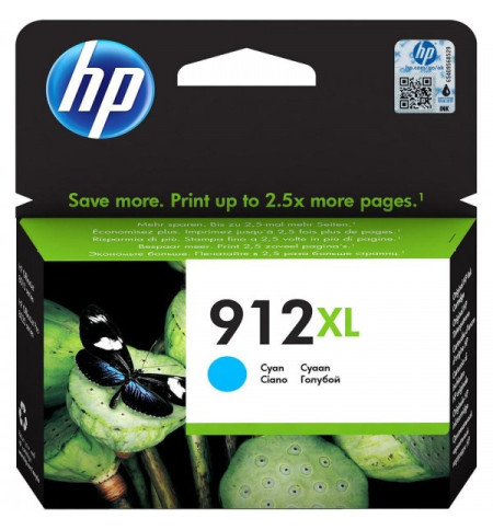 HP CARTOUCHE JET D'ENCRE 912XL 3YL81AE CYAN / 432805