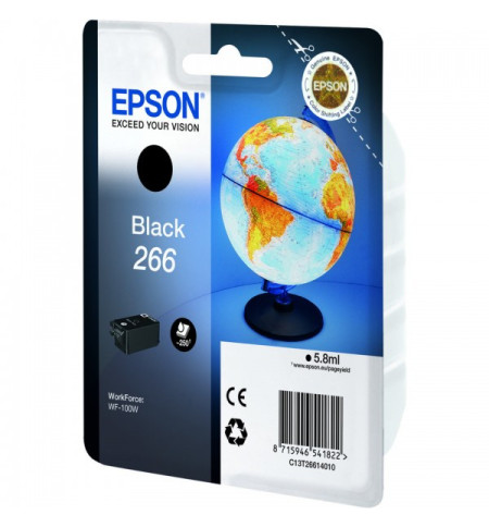 EPSON CARTOUCHE JET D'ENCRE GLOBE C13T266140 NOIR / 417237