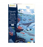 PUZZLE MONDE MARIN 100 PIECES