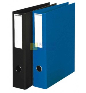 CLASSEUR PVC 4 ANNEAUX EN D BLEU - DIAM 40mm