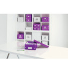 BOITE DE RANGEMENT CLICK'N STORE 190X135X320mm VIOLETTE