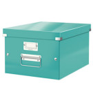 BOITE DE RANGEMENT CLICK'N STORE 265X188X335mm VERTE