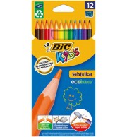 CRAYON DE COULEUR EVOLUTION ASSORTIS - POCHETTE DE 12