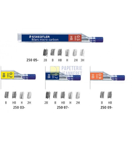 CRA250072B-mines-graphite-0-7mm-2b---etui-de-12