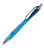 STYLO BILLE RETRACTABLE SCHNEIDER SLIDER RAVE BLEU