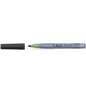 MARQUEUR PERMANENT BIC POCKET BLEU