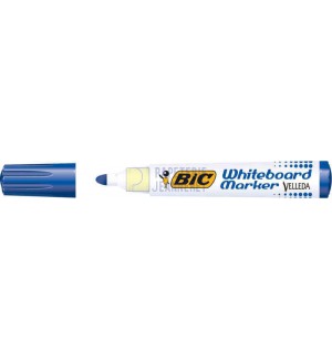 MARQUEUR EFFACABLE A SEC BIC 1701 - POINTE OGIVE - BLEU