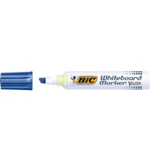 MARQUEUR EFFACABLE A SEC BIC 1791 POINTE BISEAU - BLEU