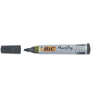 MARQUEUR PERMANENT BIC 2000 POINTE OGIVE - BLEU