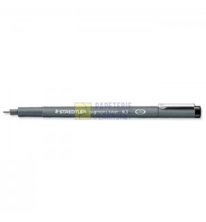 STYLO FEUTRE STAEDTLER 308 0.3mm NOIR