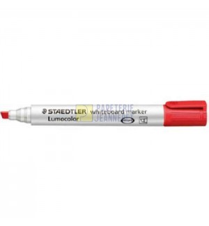 MARQUEUR EFFACABLE A SEC STAEDTLER 351 ROUGE - POINTE BISEAU