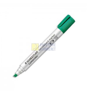 MARQUEUR EFFACABLE A SEC STAEDTLER 351 VERT - POINTE BISEAU