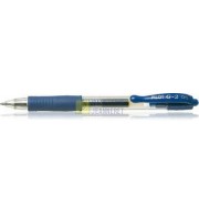 STYLO ENCRE GEL PILOT G2 RETRACTABLE BLEU