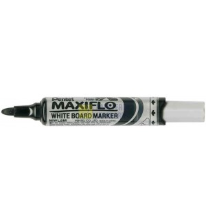 MARQUEUR EFFACABLE A SEC PENTEL MAXIFLO NOIR GM