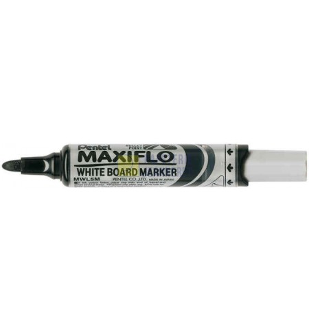 ECRMWL5N-marqueur-effacable-a-sec-pentel-maxiflo-noir