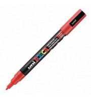 MARQUEUR PEINTURE POSCA POINTE FINE ROUGE