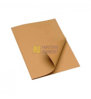 CHEMISES 240X320mm 200G KRAFT RECYCLE - PAQUET DE 25