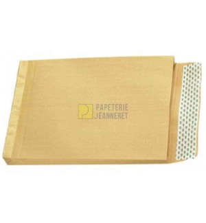 250 POCHETTES KRAFT A SOUFFLET 260X330X30mm 120G