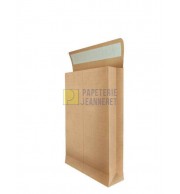 50 POCHETTES KRAFT ARME A SOUFFLET 300X470X70mm 120G