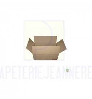 CARTON EMBALLAGE GALIA 10 19X39X23cm - PAQUET DE 10