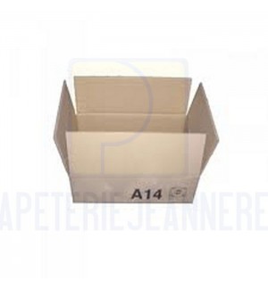 CARTON EMBALLAGE GALIA 14 40X30X15cm - PAQUET DE 10