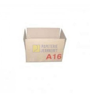 CARTON EMBALLAGE GALIA 16 30X20X12.5cm - PAQUET DE 10