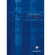 CAHIER DE BORD PIQUE 21X29.7cm 48p CLAIREFONTAINE