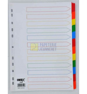 INTERCALAIRES MYLAR A4+ 12 TOUCHES