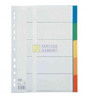 INTERCALAIRES POLYPRO A4 - JEU DE 6 - 172106