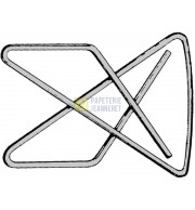 ATTACHES GEANTES 30X40mm - BOITE 100