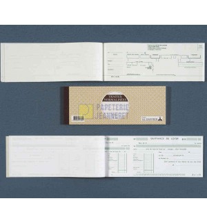 TRAITE NORMALISEE 10.2X27cm - CARNET A SOUCHE DE 50