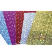 CARTON MIROIR PRISMATIQUE 230G 50X35cm 10flles COUL. ASS.