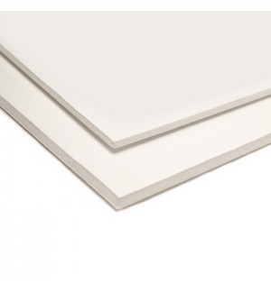 CARTON MOUSSE BLANC 5mm 100X140cm - PAQUET DE 5