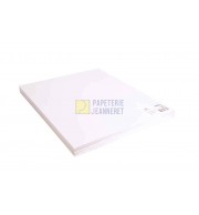 CARTON MOUSSE BLANC 10MM 50X65