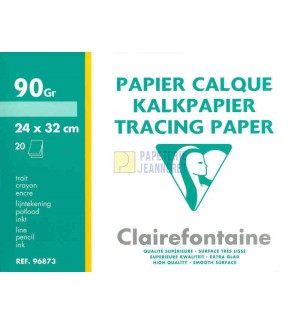 PAPIER CALQUE 240X320 90G / POCH 20F