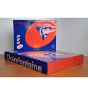 RAMETTE 250F REPRO CLAIREFONTAINE 160G A3 ROUGE CORAIL