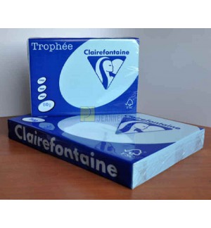 RAMETTE 500F REPRO CLAIREFONTAINE 80G A3 BLEU VIF