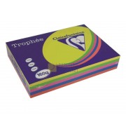 RAMETTE 5X50F REPRO 160G A4 COULEURS ASSORTIES VIVES