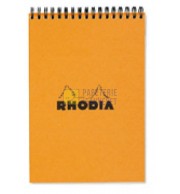 BLOC RHODIA 74X105mm QUADRILLE 5X5 - 80G - SPIRALE