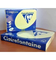 RAMETTE 500F REPRO CLAIREFONTAINE 80G A3 JONQUILLE