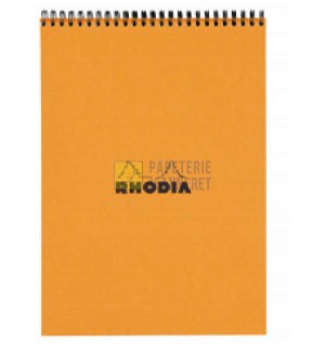 BLOC NOTES RHODIA A4 QUADRILLE 5X5 - 80G - SPIRALE