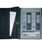 PROTEGE-DOCUMENT LUTIN 60 VUES - NOIR