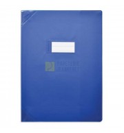 PROTEGE-CAHIER A4 18/100° BLEU