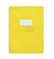 PROTEGE-CAHIER A4 18/100° JAUNE