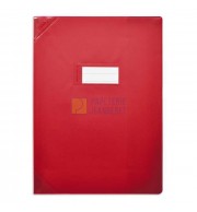 PROTEGE-CAHIER A4 18/100° ROUGE